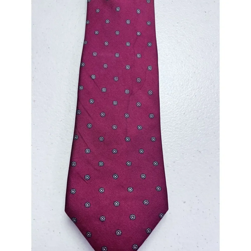Gant Red Men’s Tie‎ Flower 3 1/2”